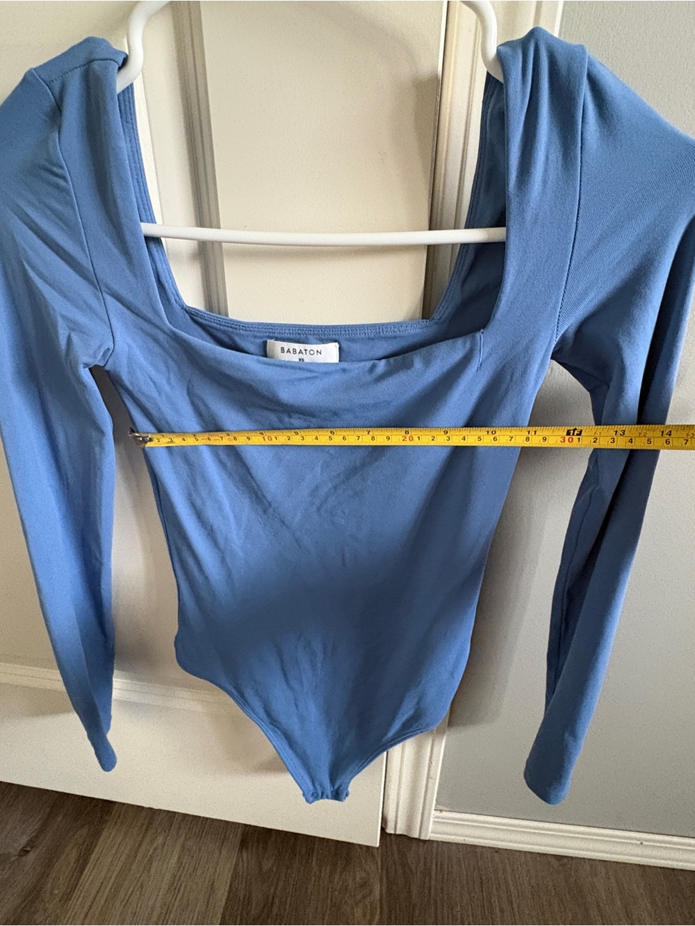 Babaton Slate Blue Boatneck Top - Picture 4 of 7